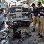 Three blasts in quetta cop martyred seven injured