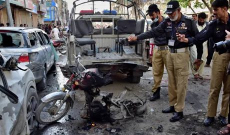 Three blasts in quetta cop martyred seven injured