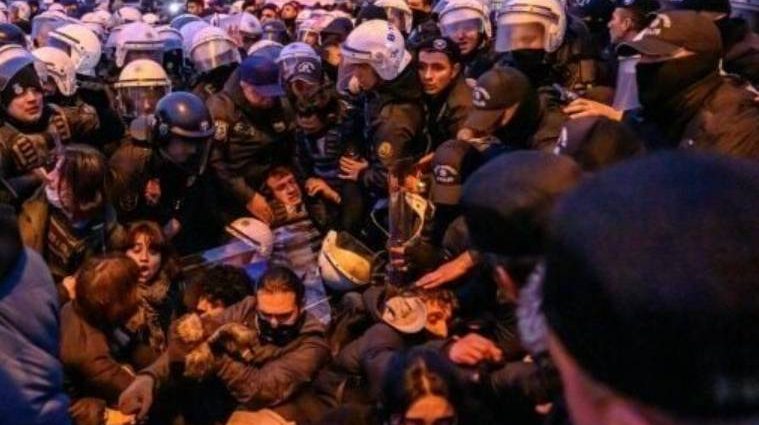 Turkey braces for fourth night of protests as police quiz
